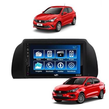 Imagem de Kit Multimídia Argo Cronos 7 Pol Mp5 Bt Usb Radio SD Espelhamento - VI