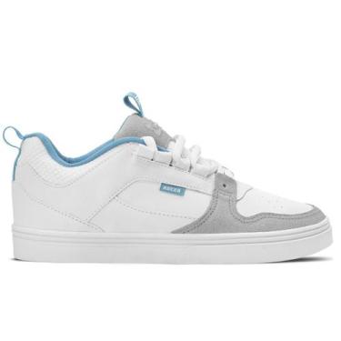 Imagem de Tênis Hocks Skate Pop Lite Acqua, Branco, 35, Unissex