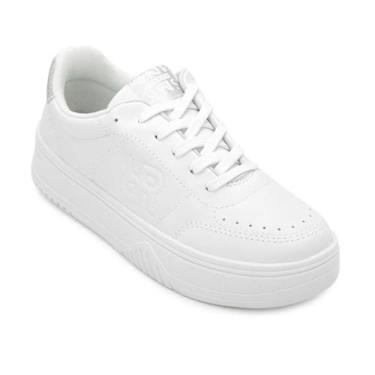 Imagem de Tênis Feminino Ramarim Flatform Plataforma Conforto 2588205 Branco, 38