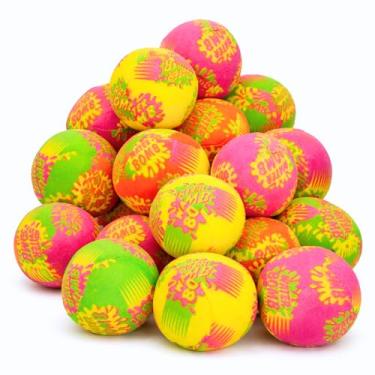 Imagem de Liberty Imports 24 bolas de água salpicadas com bolsa de malha – mini super respingos de 5 cm, bolas absorventes para brinquedos de piscina, atividades ao ar livre de verão na praia para crianças e