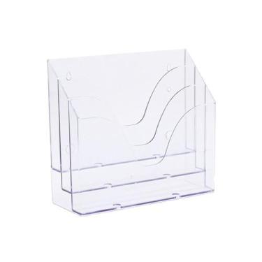 Imagem de Organizador triplo papel para mesa, parede e monitor - Maxcrill