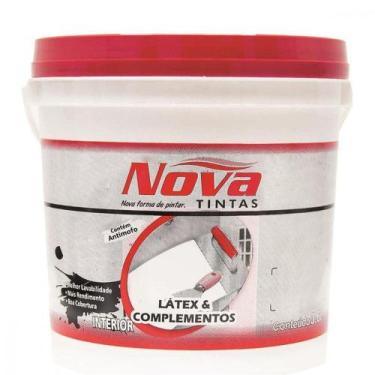 Imagem de Massa Corrida Pva Novatintas  900Ml Balde  200000000077 - NOVA TINTAS