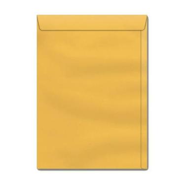 Imagem de Envelope Saco Kraft Ouro 162x229 mm Caixa Com 250 Unidades - SCRITY, U