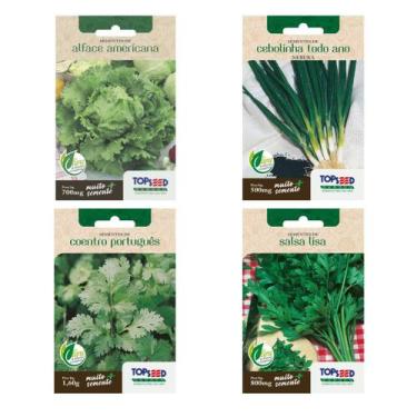 Imagem de Kit 4 Sementes Para Cozinha - TopSeed