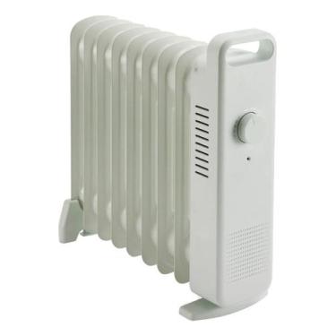 Imagem de Mini Aquecedor Eletrico A Oleo Ultra Rapido 900w 220v Branco - Equatio