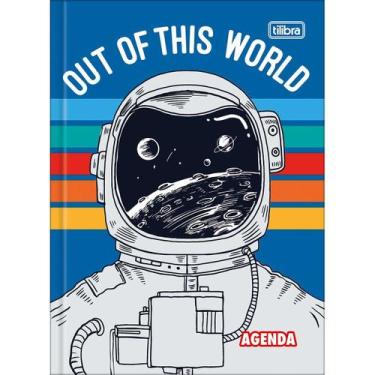 Imagem de Agenda Diária Permanente Costurada Tilibra Pepper Feminina /Masculina 