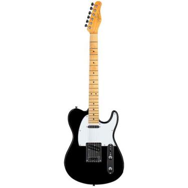 Imagem de Guitarra Tagima TW55 BK C/WH Black TW Series Telecaster Passiva, TW Se