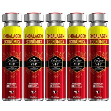 Imagem de Desodorante Spray Antitranspirante Old Spice VIP 200ml/124g - 5 unidad