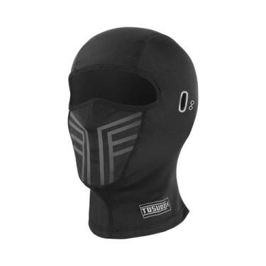 Imagem de Máscara Facial Respirável Para Motocicleta Com Proteção Solar, Elástic