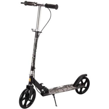 Imagem de Patinete Juvenil Radical Teen Top Preto Dm Toys - DMR7069