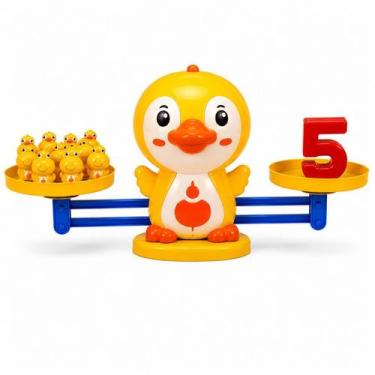 Imagem de Jogo Educativo Balança Equilíbrio Animais Pai e Filho Matemática Infan