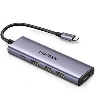 Imagem de HUB Adaptador Multifuncional USBC 5 em 1 Ugreen CM511
