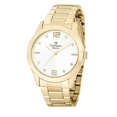 Imagem de Relógio Champion Elegance Analógico Feminino CN25145W + Folheado 18K