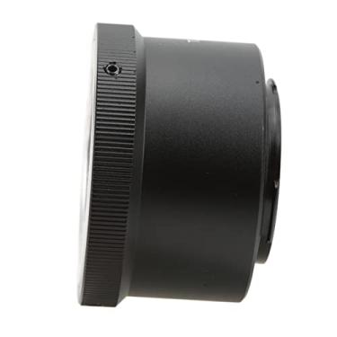 Imagem de Adaptador de montagem de lente, adaptador de lente de montagem T2 Resistente ao desgaste de alumínio Todas as conexões manuais para corpo de montagem M4/3