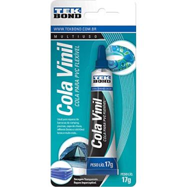 Imagem de Cola Vinil Blister 17g Incolor Tekbond