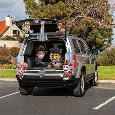 Imagem de Paw Patrol Trunk or Treat Decorations for Car, Official Chase Police Dog Car Trunk Decorations for Halloween, Kit with Themed Panels for Cars and SUVs