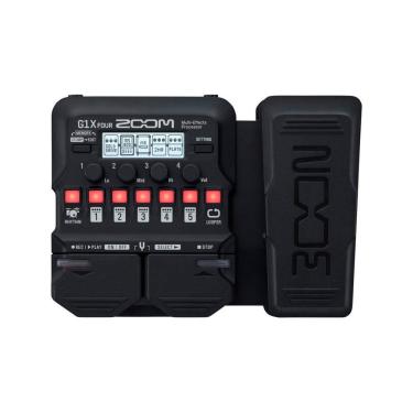 Imagem de Pedaleira Zoom G1X Four Multi Efeitos Para Guitarra