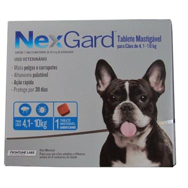 Imagem de Antipulgas Nexgard Para Cachorros de 4 a 10Kg