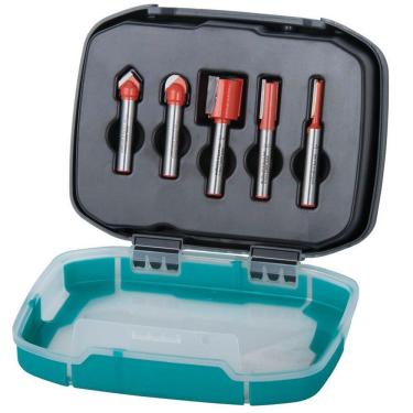 Imagem de Jogo com 5 Fresas para Tupia-WOLFCRAFT-875300