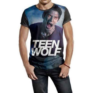 Imagem de Camiseta Masculina Teen Wolf Ref:71 - Smoke