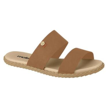 Imagem de Chinelo Moleca Feminino Camurça 5452.101 Caramelo