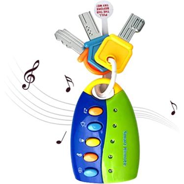 Imagem de Chaveiro Musical pra Bebe Aprender e Brincar, IBMKIDS (Azul)