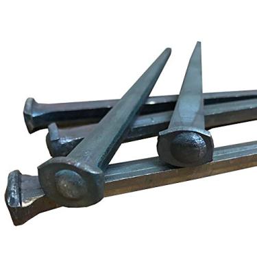 Imagem de 17,78 cm - Cabeça de Rosa Quadrada Comum Padrão - Pregos 70d (5 Unhos)