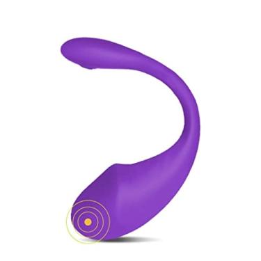Imagem de Vibradores Com App Remoto Sem Fio Brinquedos Sexuais Adultos Duplo Brinquedos Sexuais Feminino Erótico Zatla (Roxo)