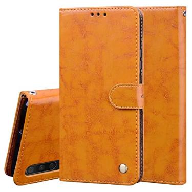 Imagem de For Huawei Honor 9X / 9X Pro / Y9s / P Smart Pro 2019 Business Style Oil Wax Texture Horizontal Flip Leather Case with Holder & Card Slots & Wallet(Black)