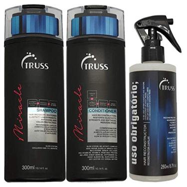 Imagem de Kit Truss Miracle Uso Obrigatório Shampoo e Condicionador