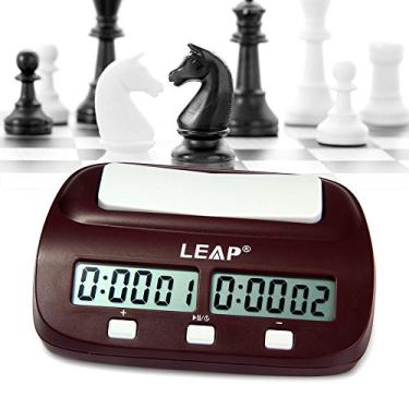Compra online de Relógio de xadrez de quartzo analógico eletrônico