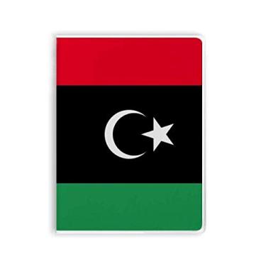 Imagem de Diário de capa macia com a bandeira nacional da África da Líbia