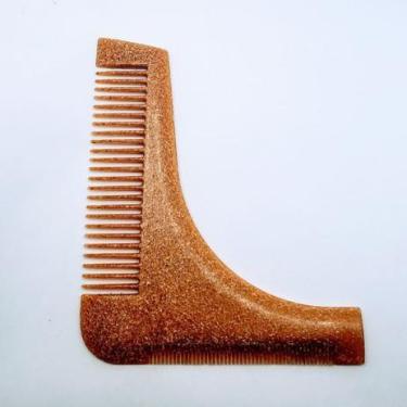 Imagem de Pente Modelador Para Barba De Madeira - Marilu