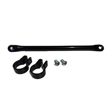 Imagem de GTU Barra Travessa Barrinha Guidão Moto Bike Preto 230mm Reforço