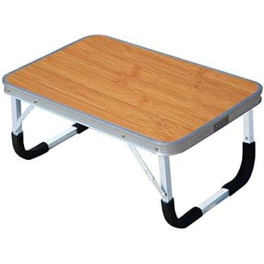 Imagem de Mesa De Cama Para Laptop, Escrivaninha De Colo Portátil, Suporte De Leitura Para Notebook, Mesa Para Notebook, Mesa De Dormitório, Rosa 70 * 50 Cm,Marrom 70 * 50cm,YUYANAIAI