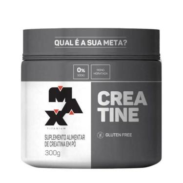 Imagem de Creatina Monohidratada 300G Max Titanium Original Com Nfe-Unissex