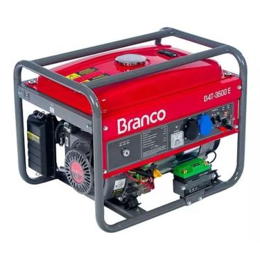 Imagem de Gerador De Energia À Gasolina 3,4kva Partida Elétrica Bivolt