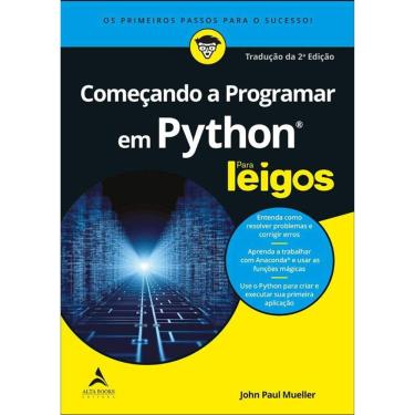 Imagem de Começando A Programar Em Python Para Leigos Ed. 2