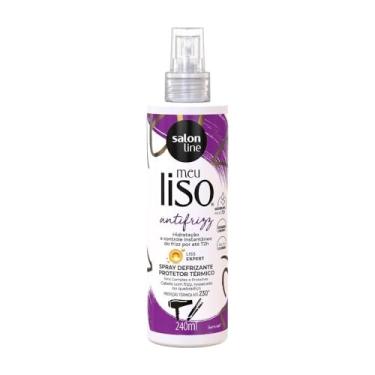 Imagem de Salon Line, Meu Liso Antifrizz, Spray Defrizante Protetor Térmico, Vegano - Para Cabelos Lisos, 240 ml