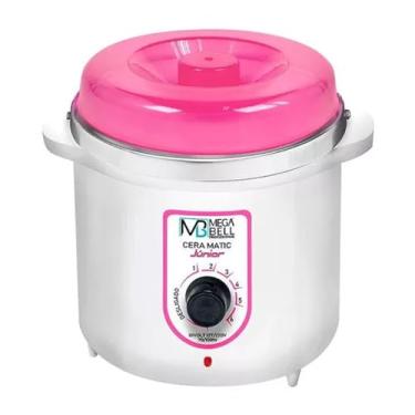 Imagem de Aquecedor de Cera Júnior Mega Bell Rosa c/Refil 400g