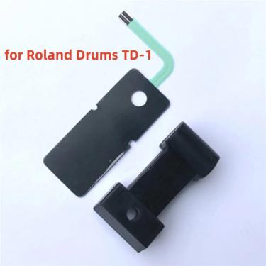 Imagem de Pedal Rubber Trigger Electric Drum Peças Cymbal Pedal Tambor Elétrico para Roland Bateria TD-1