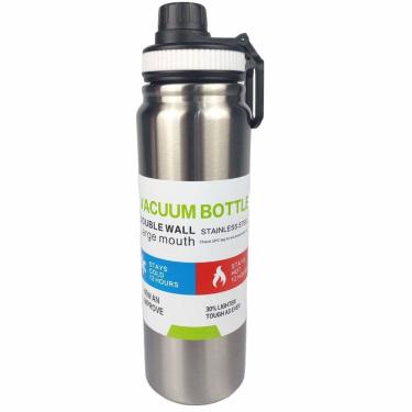 Imagem de Garrafa Térmica Squeeze Sport inox 800ml Magic Planet