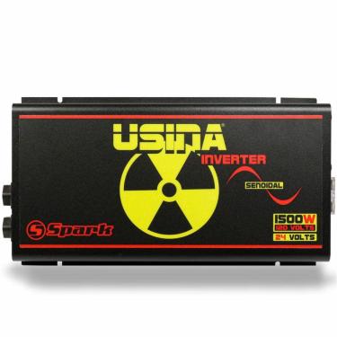 Imagem de Inversor Senoidal Transformador Usina Inverter 24 Volts para 120 Volts 1500 Watts