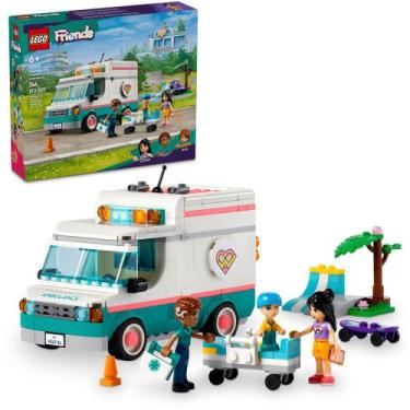 Imagem de Lego Friends Ambulância Do Hospital 42613 344Pcs
