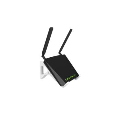 Imagem de Suporte Roteador Receptor Wi-fi De Parede Universal (Branco)