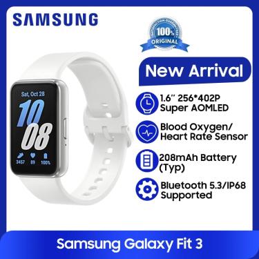 Imagem de Samsung-Galaxy Fit 3 SmartBand  Super AMOLED Display  Freqüência Cardíaca  Sangue  Sensor de