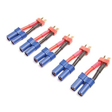Imagem de Lot (5) Female EC5 Plug to Male T Plug Adapter Converter for RC HXT Turnigy