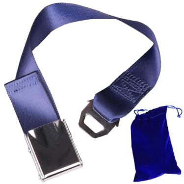 Imagem de Idpoo Extensor de cinto de avião apenas para Southwest Airlines avião mais recente 737-800/737 MAX8, comprimento ajustável, extensão de cinto de segurança de 17,8-63,5 cm (tipo E)