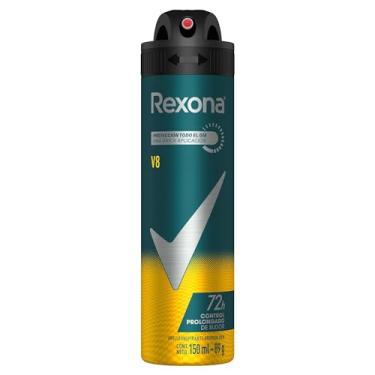 Imagem de Desodorante Antitranspirante Aerosol Masculino Rexona V8 72 horas 150ml, Rexona, Branco (A embalagem pode variar)