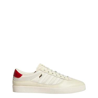 Imagem de adidas Originals Superstar Boost Tênis feminino, Branco creme/branco creme/escarlate, 9.5